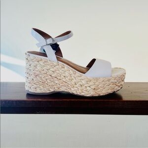 Universal Thread Women’s Alisha Platform Wedge Heels With Memory Foam .